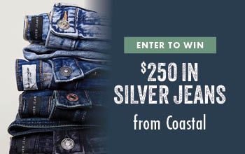 ENTER TO WIN $250 IN SILVER JEANS from Coastal
