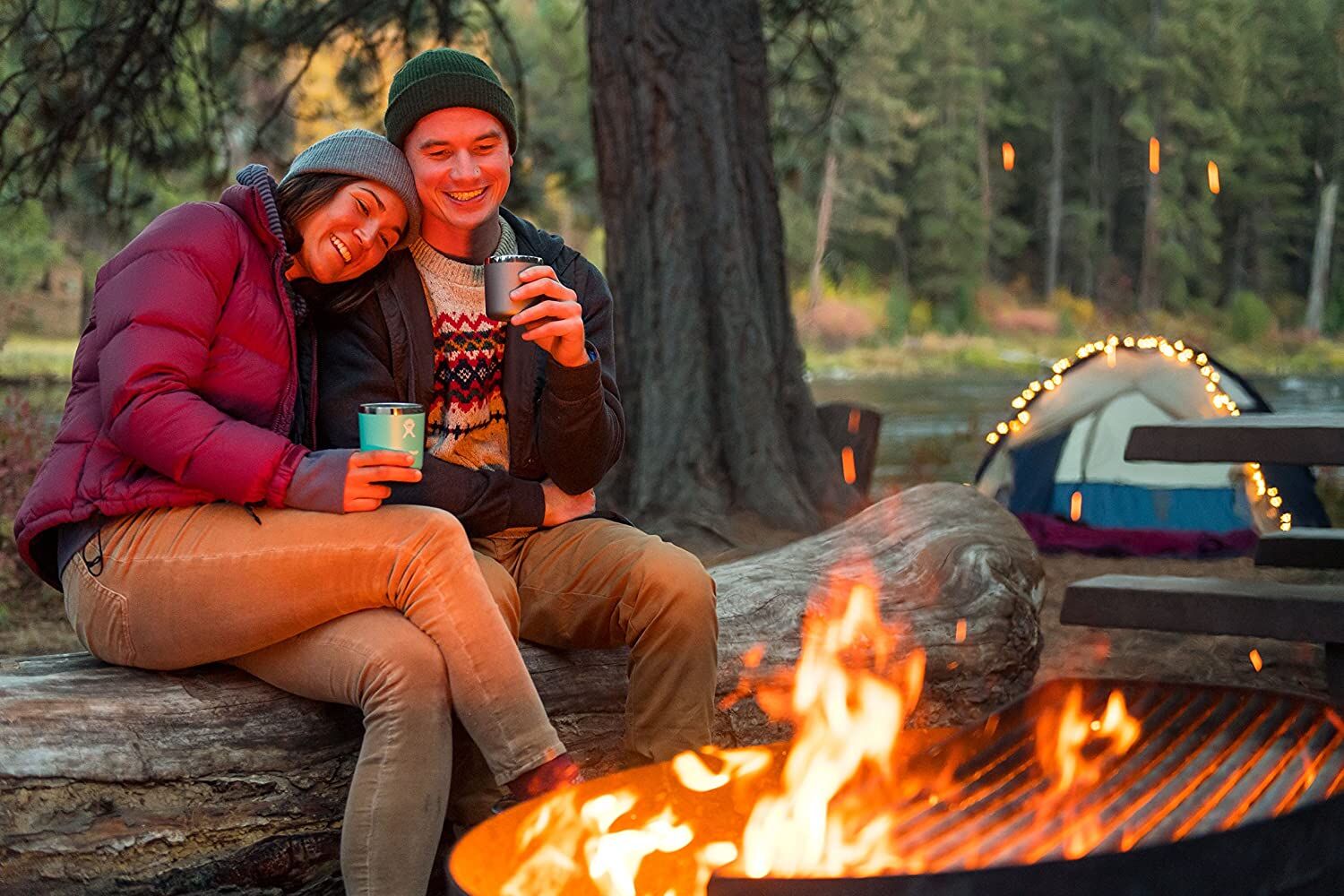 10-Oz Rocks Insulated Cup in Black