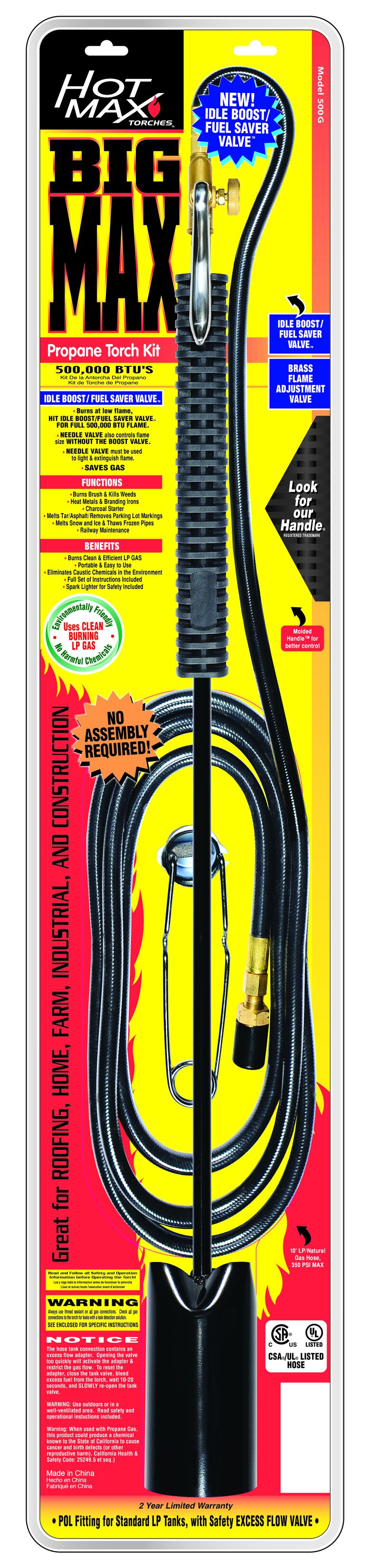 Big Max Propane Torch Weed Burner