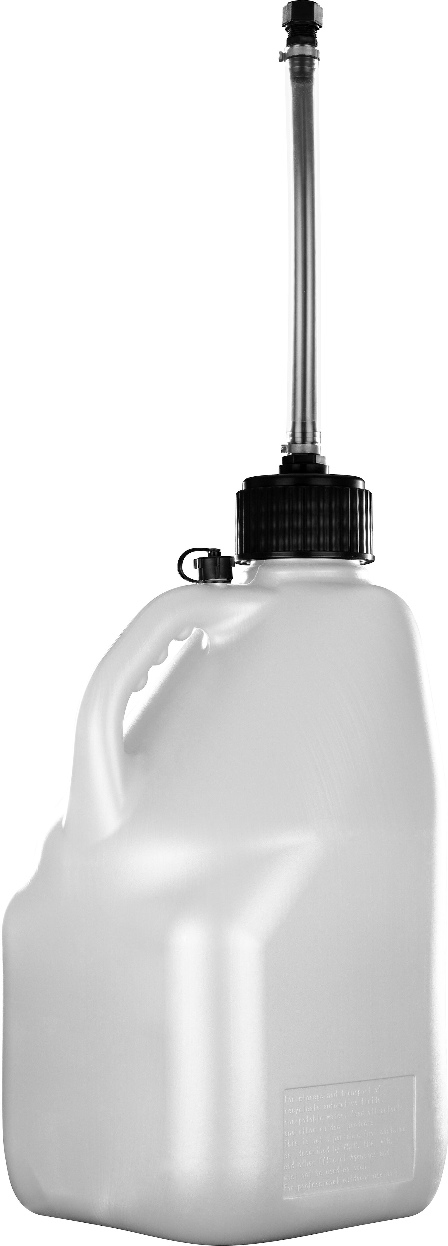 Utility Jug with Hose in White, 5 Gal