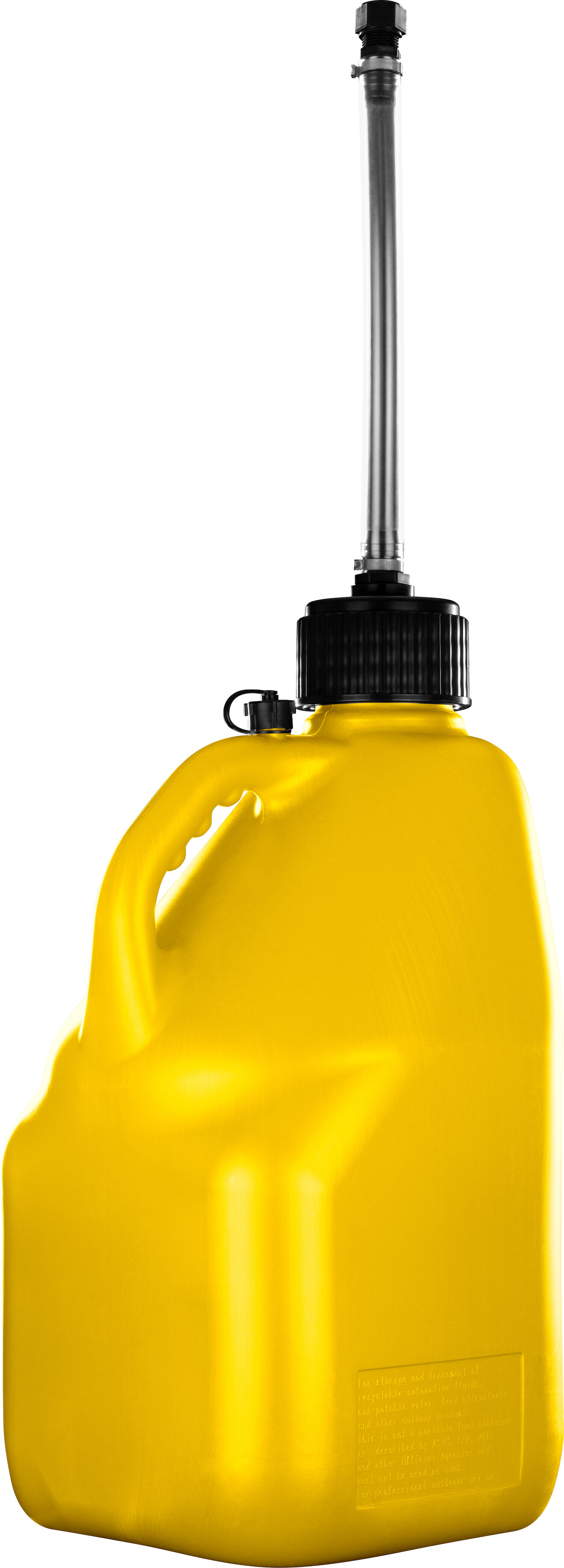 Utility Jug with Hose in Yellow, 5-Gal