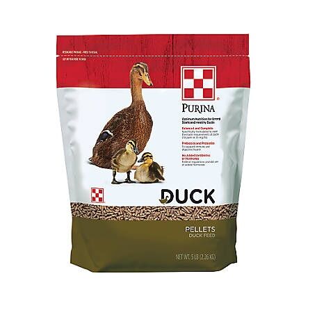 Purina Duck Feed Pellets, 5-Lb