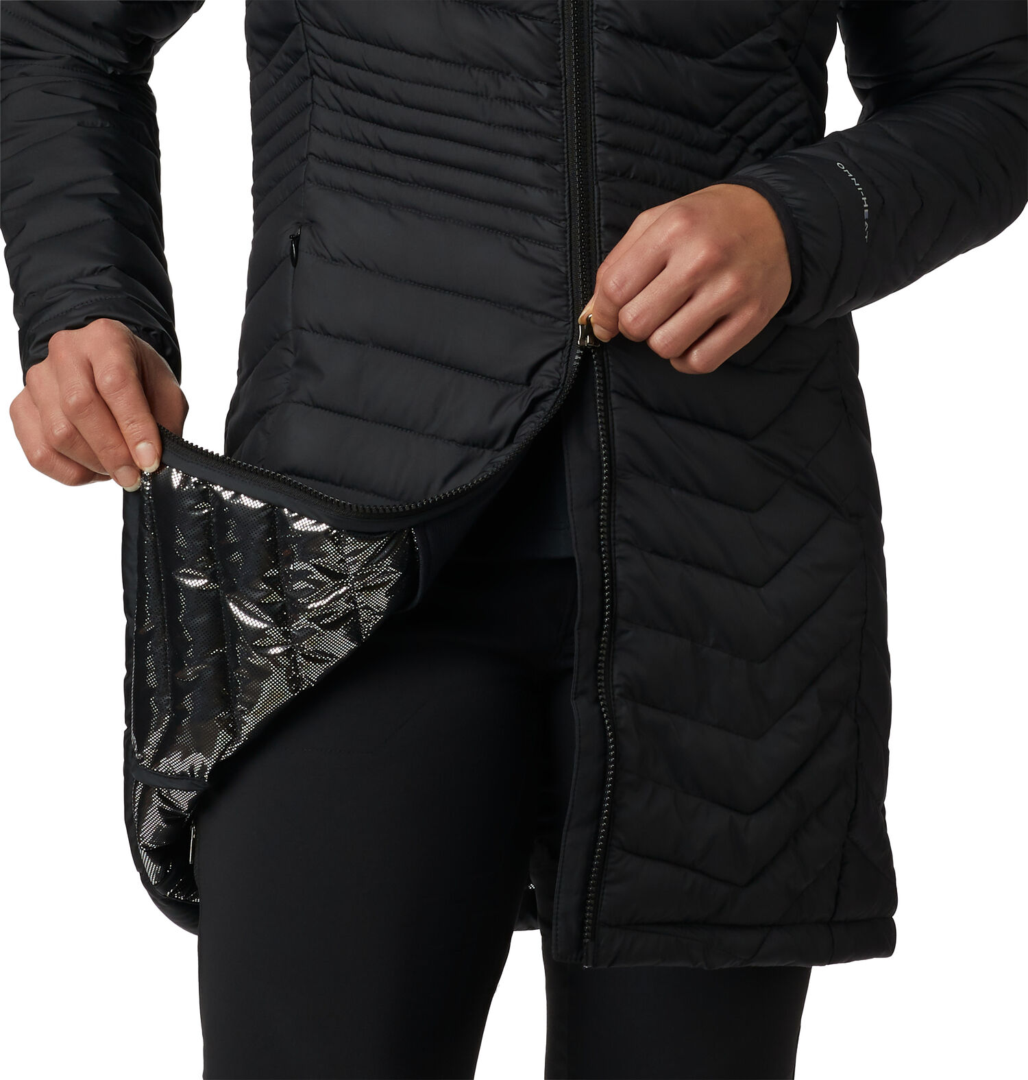 Women's Powder Lite™ Mid Jacket in Black