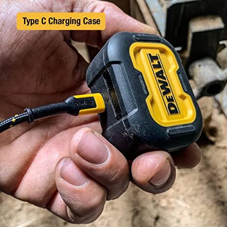 DeWALT Jobsite Pro-X1 True Wireless Bluetooth Earbuds