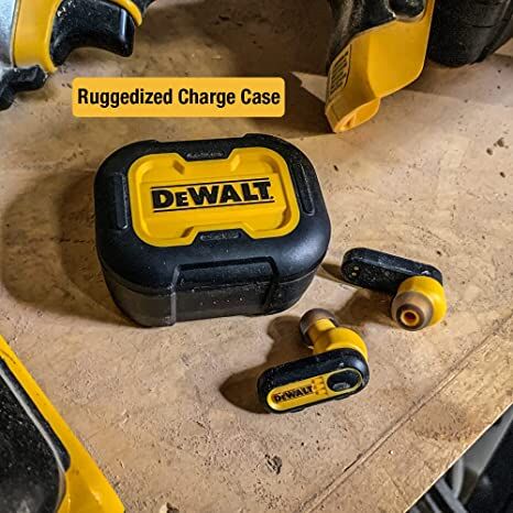 DeWALT Jobsite Pro-X1 True Wireless Bluetooth Earbuds