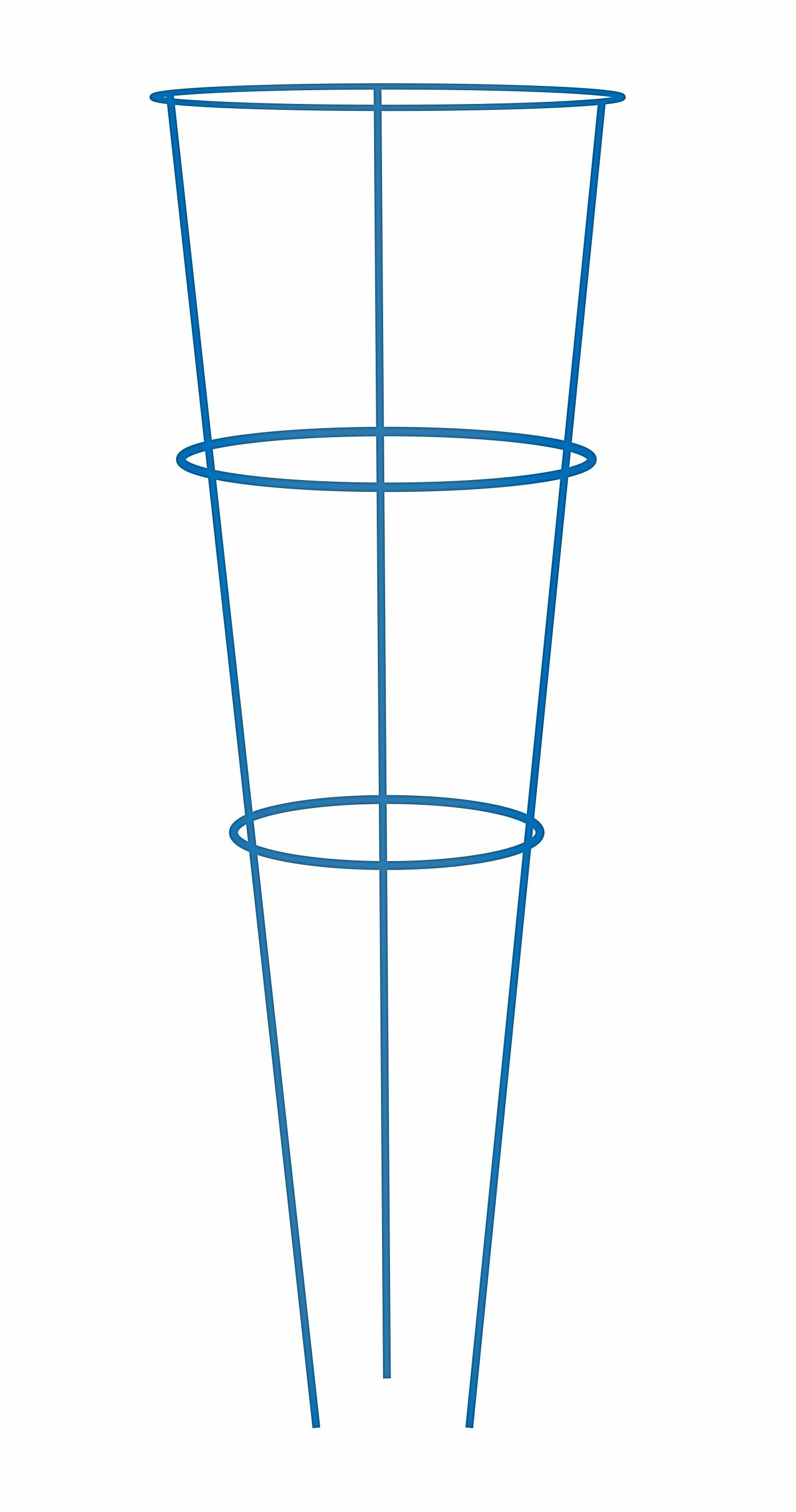 Glamos 42-In Heavy Duty Gemz Sapphire Blue Tomato Cage