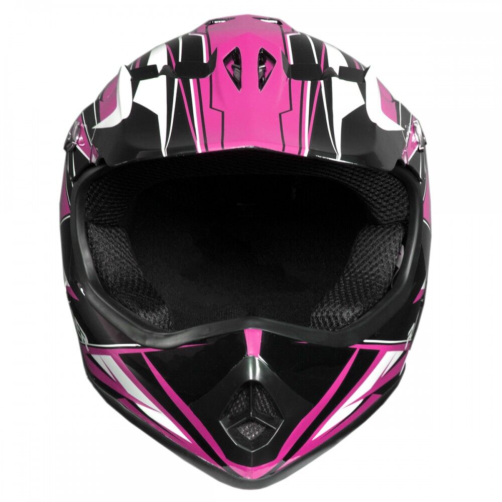 Raider Youth GX3 MX Helmet in Pink, Medium