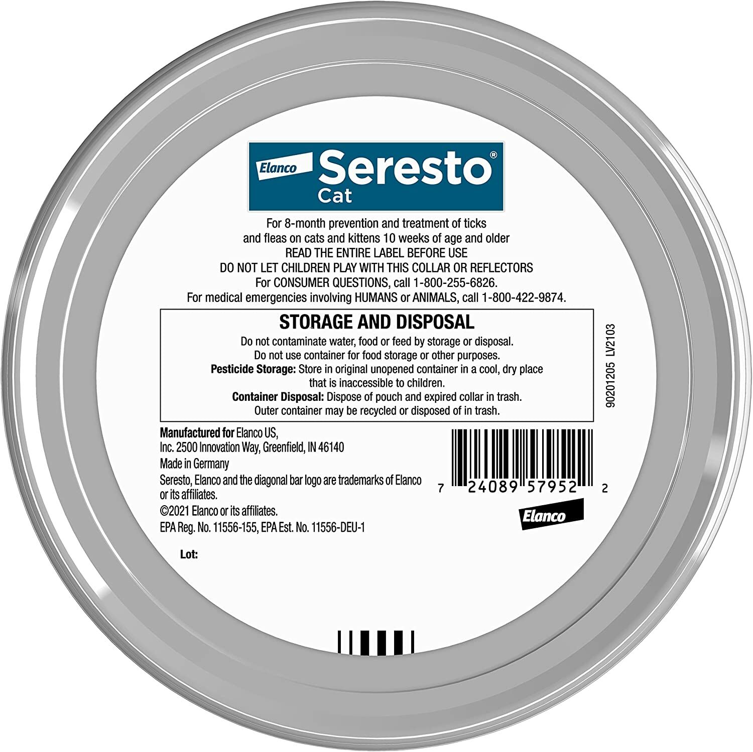 Seresto Flea & Tick Collar for Cats
