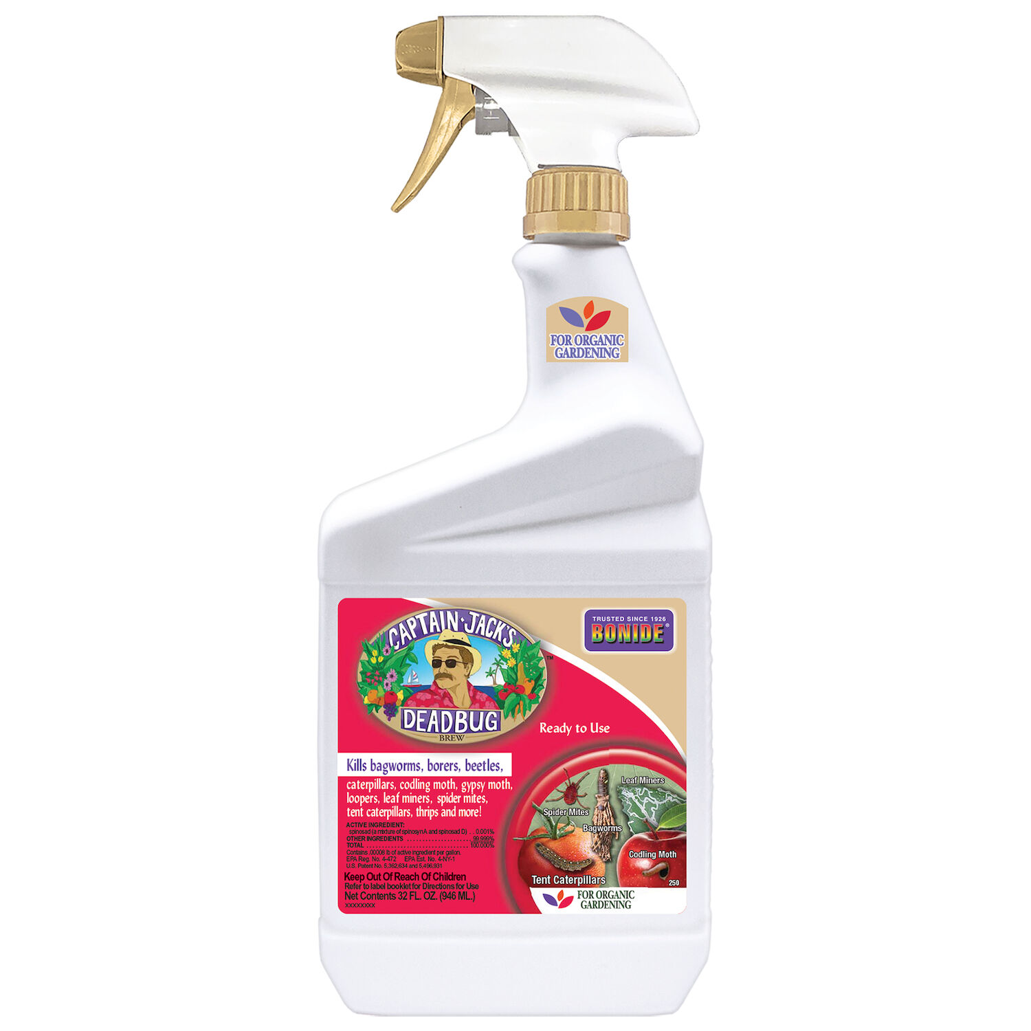 Captain Jack's Ready-to-Use Deadbug Brew, 32-Oz Bottle