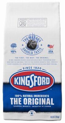 Kingsford Original BBQ Briquette Fuel, 16-Lb Bag