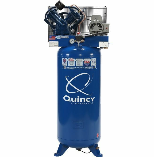 Quincy 60-Gal 5-HP Two-Stage Vertical Air Compressor