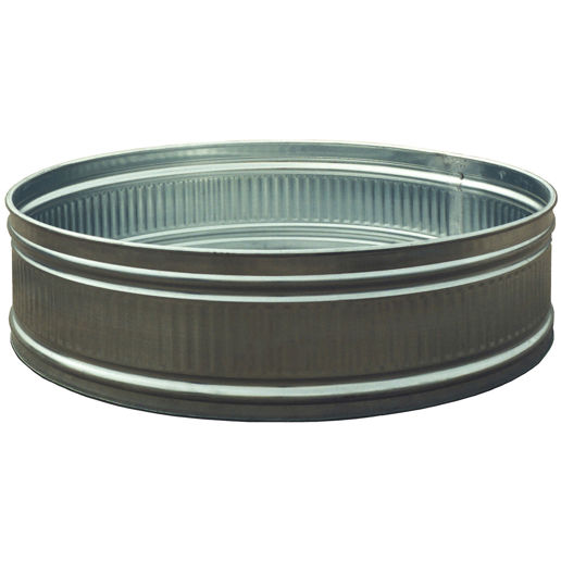 Stock Tank 8-ft Galvanized Round