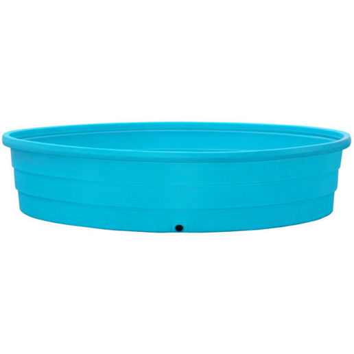 Round Poly Stock Tank, 9-Ft x 2-Ft