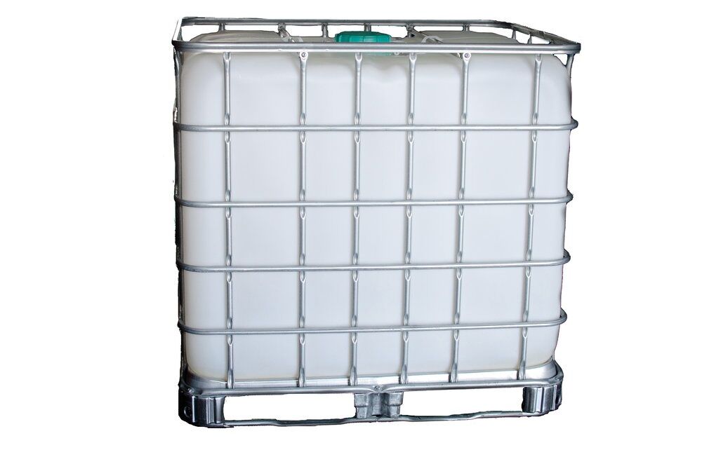Washed Tank w/Cage, 275-Gal