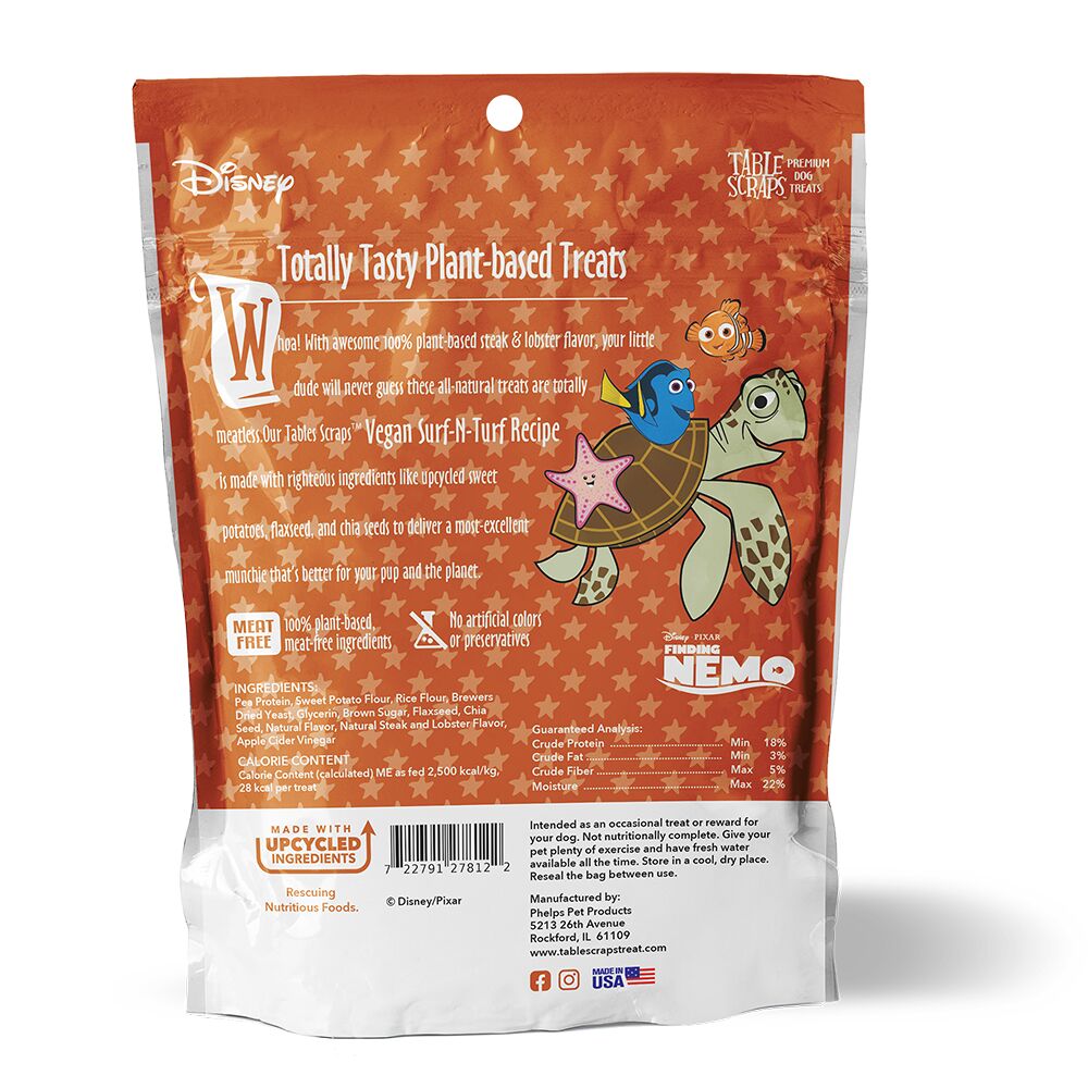 Disney Table Scraps™ Vegan Surf-N-Turf Recipe Dog Treats, 5-Oz