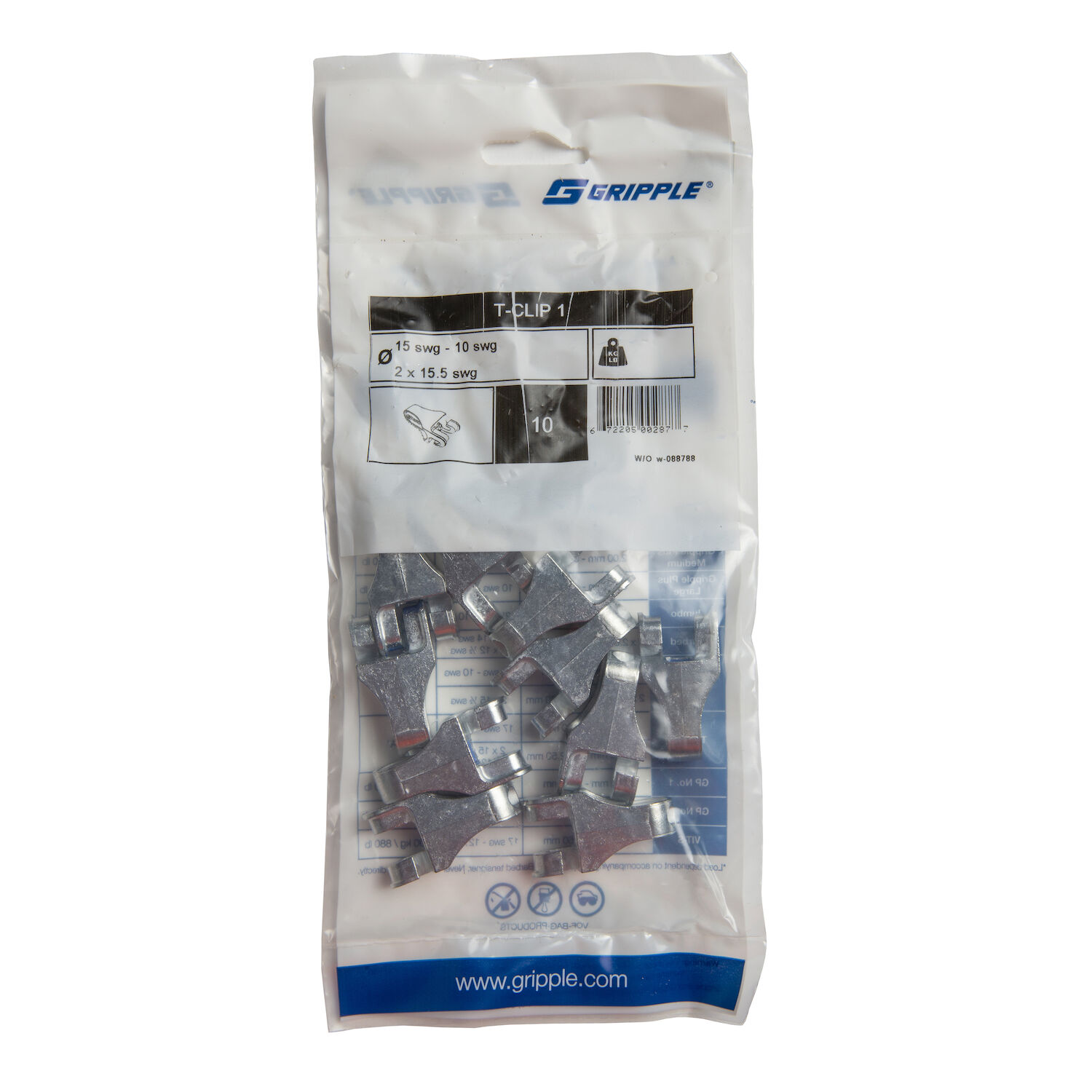 T-Clip #1, 10-Ct