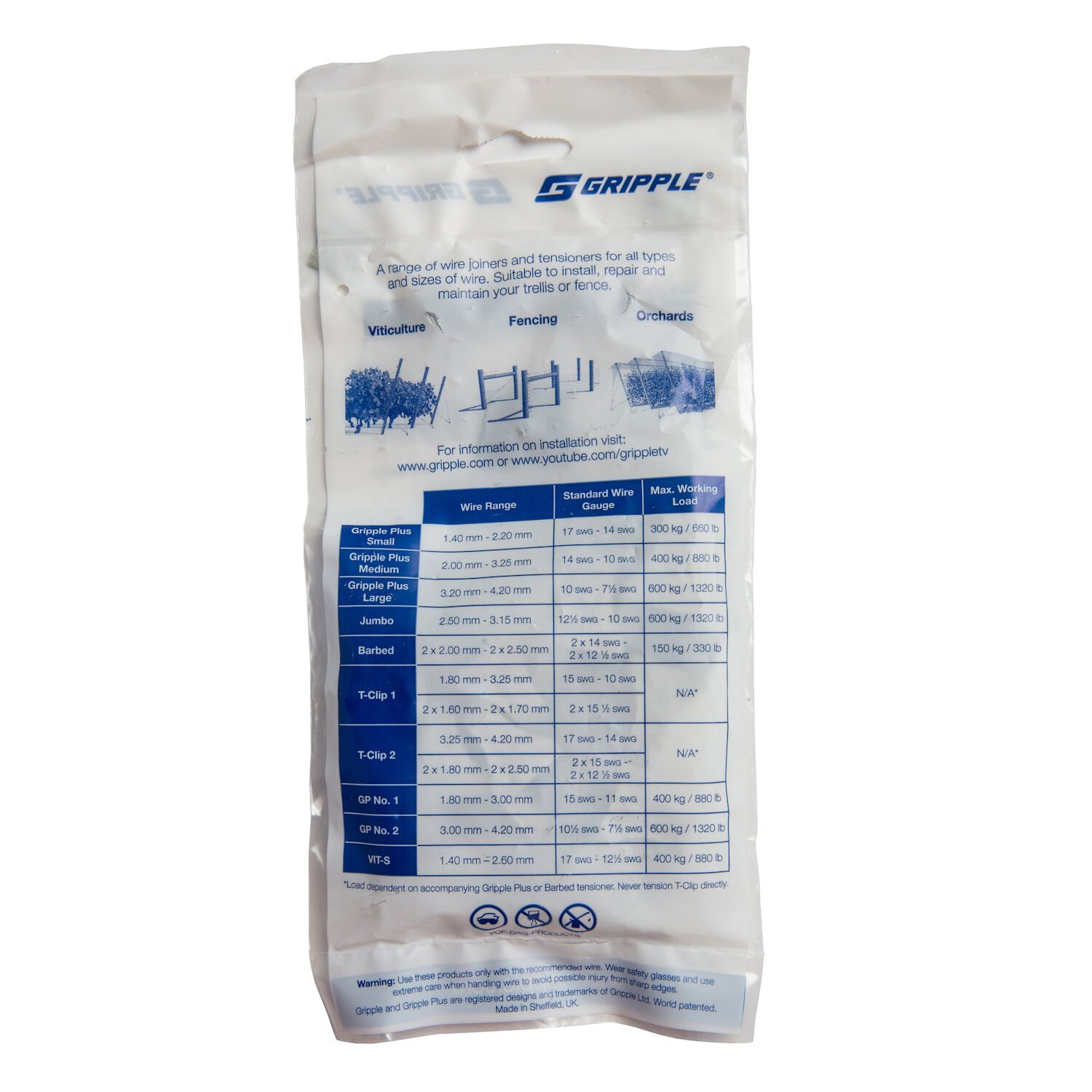 T-Clip #1, 10-Ct