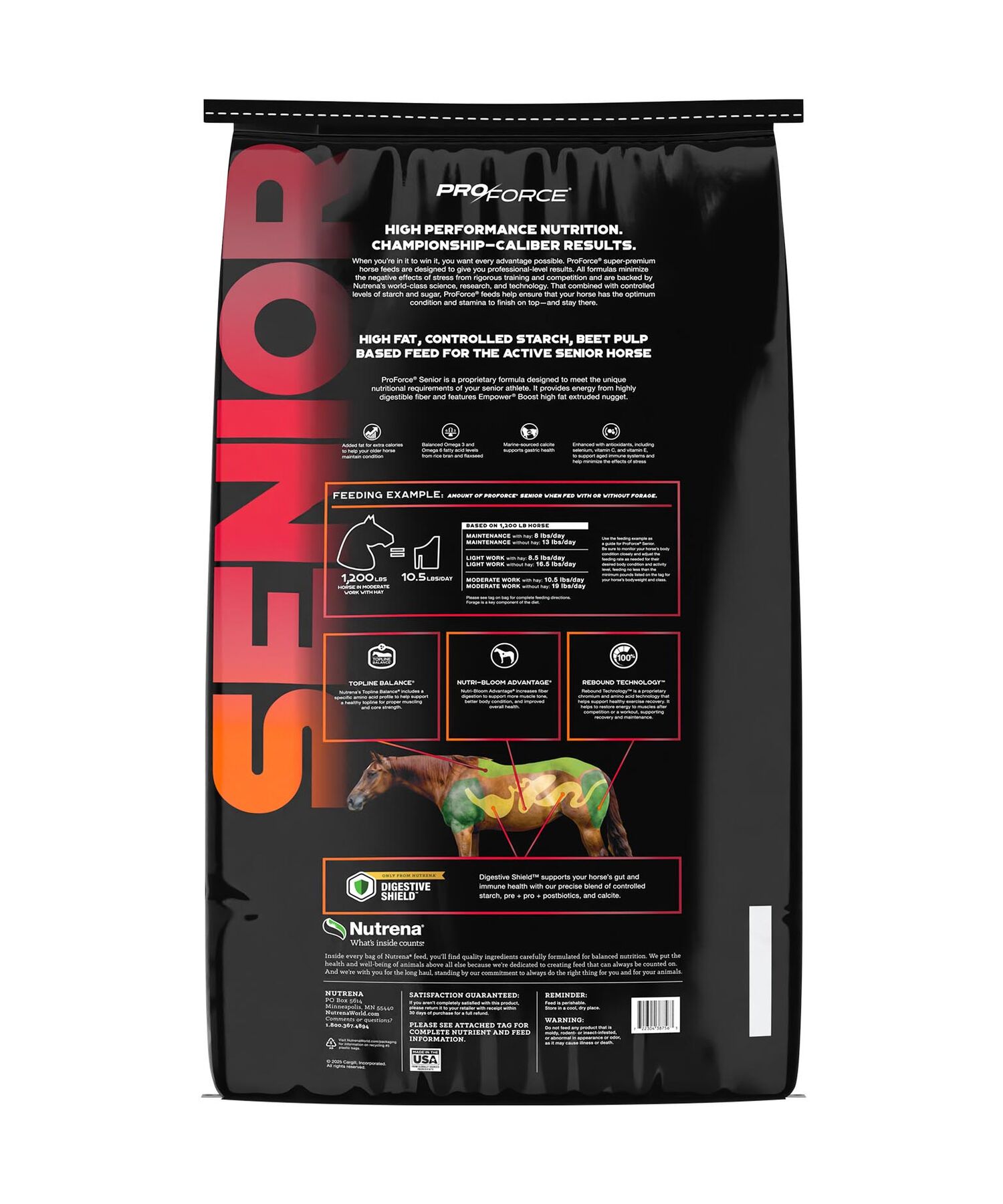 Nutrena ProForce Senior, 50-Lb