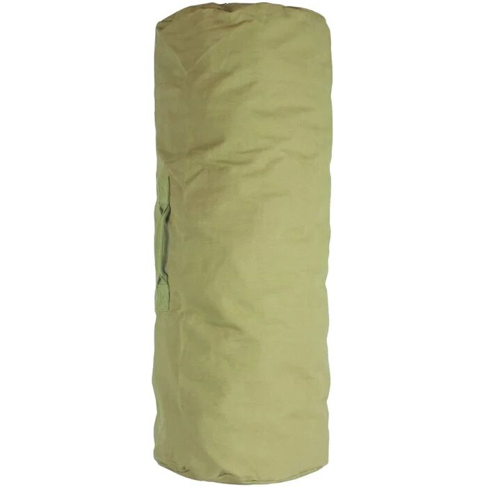 Zipper Duffel Bag in Olive Drab