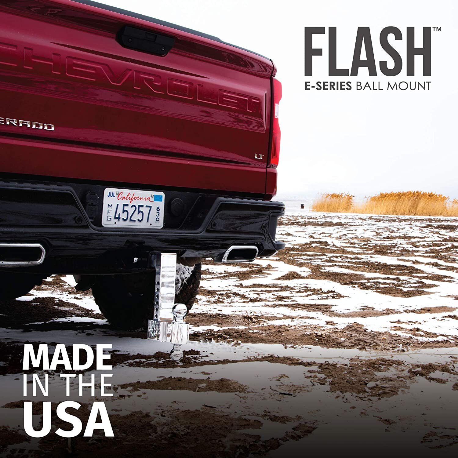 FLASH™ E Series 2.5-In Shank Ball Mount with 6-In Drop 