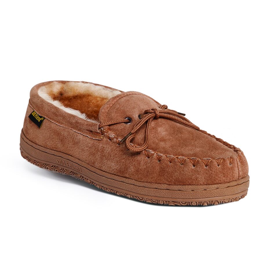 Men's Camp Moc Slipper in Brown