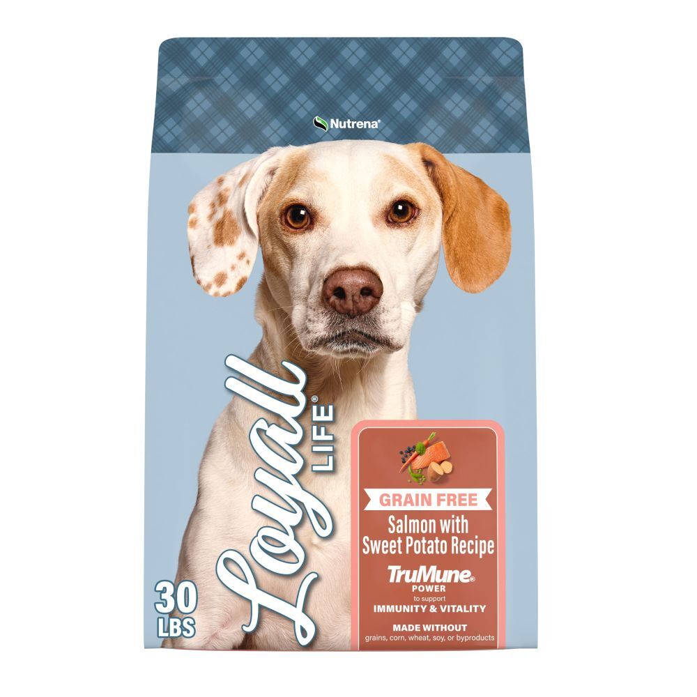 Loyall Life Grain Free Salmon with Sweet Potato Recipe All Life Stages Dog Food, 30-Lb