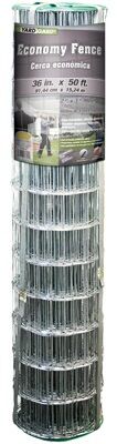 3-Ft x 50-Ft Economy Wire Fencing with Mesh 3-In x 2-In Galvanized 16-Gauge