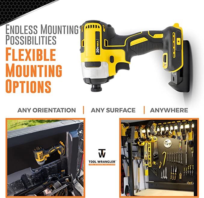 Tool Wrangler Mixed DEWALT Tool Holders, 8-Pk