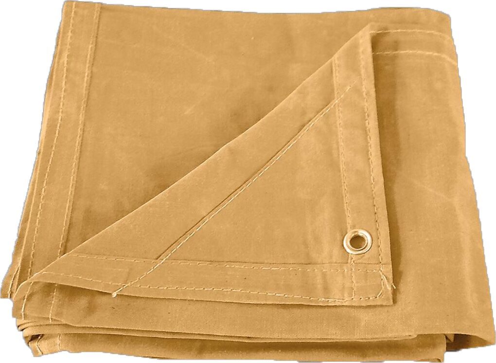 6-Ft x 8-Ft Canvas Heavy Duty Tarp
