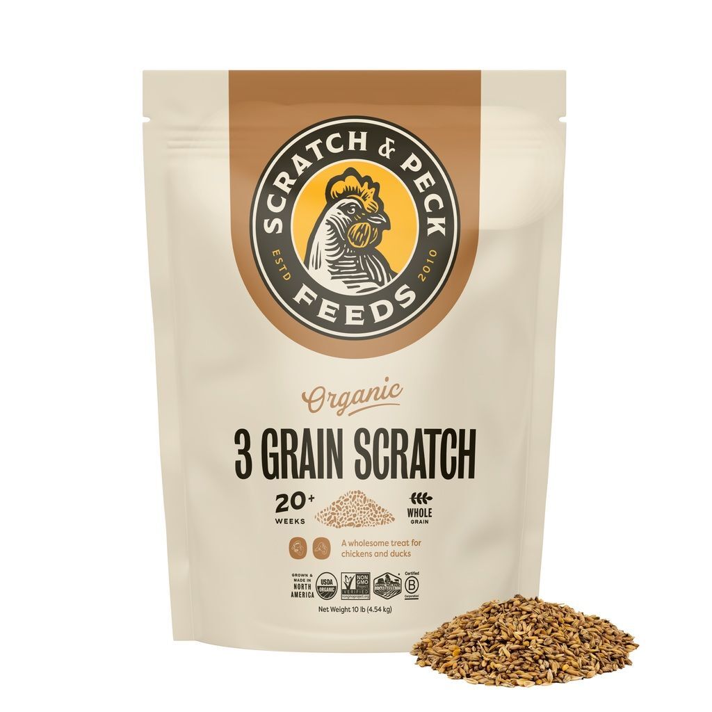 Naturally Free Organic 3-Grain Scratch, 10-Lb