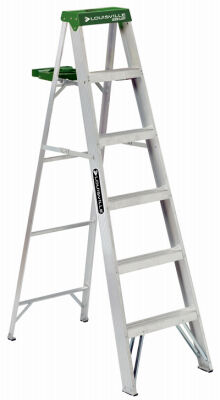 6-ft Aluminum Step Ladder