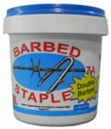 Bekaert 8 Gauge 1.5" Double Barbed Staples, 8-Lb