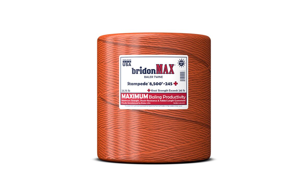8500-Ft 245-Lb Single Ball Plastic Twine in Orange