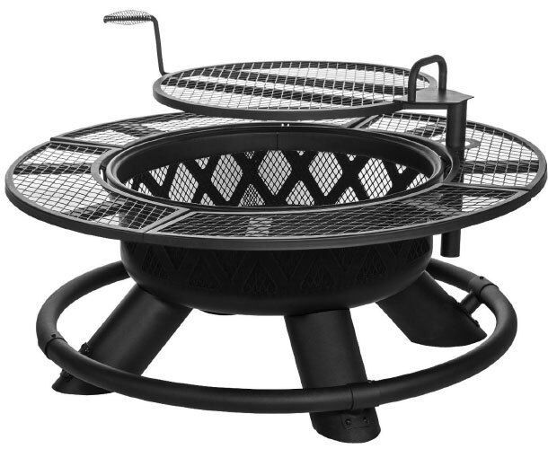 Big Horn Ranch Wood-Burning Fire Pit, 47-In