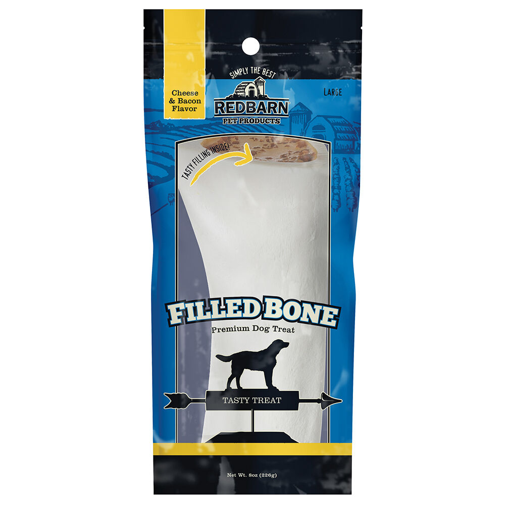 Redbarn Large Bacon/Cheese Filled Bone