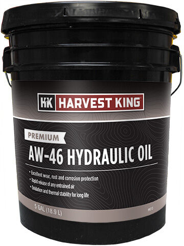 Harvest King Premium AW-46 Hydraulic Oil, 5-Gal Bucket