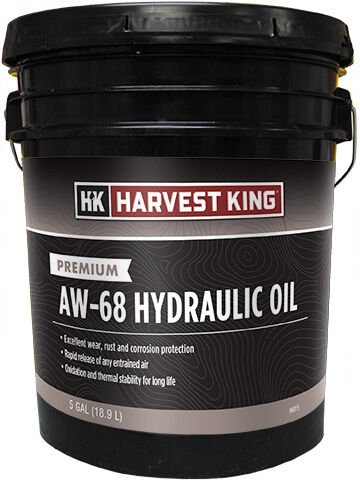 Harvest King Premium AW-68 Hydraulic Oil, 5-Gal Bucket