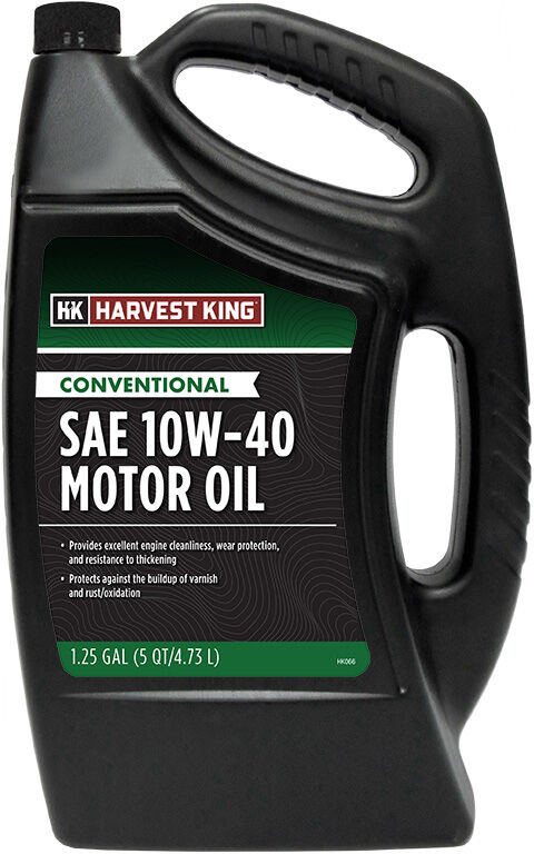 Harvest King Conventional 10W-40 Motor Oil, 5-Qt Jug