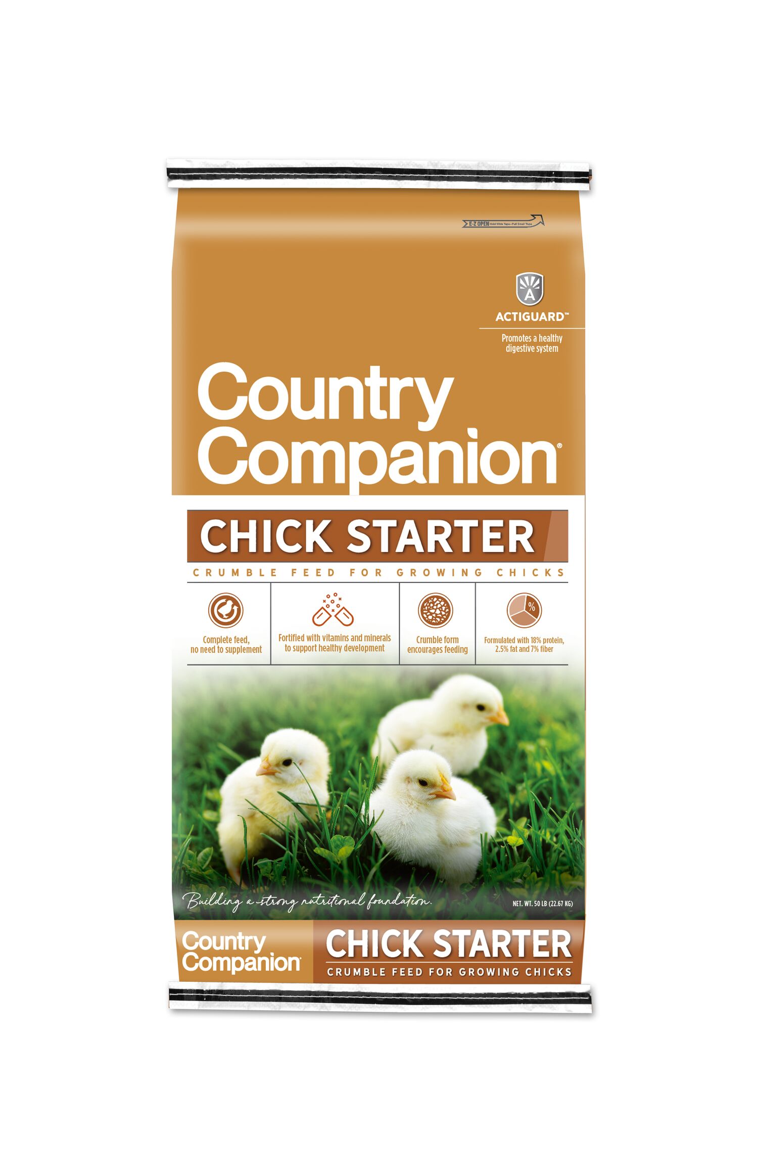 Country Companion Chick Starter Medicated, 50-Lb