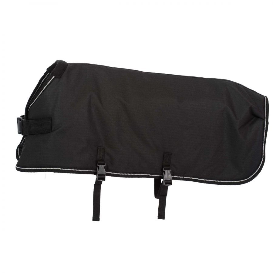 Calf Coat in Black, Small