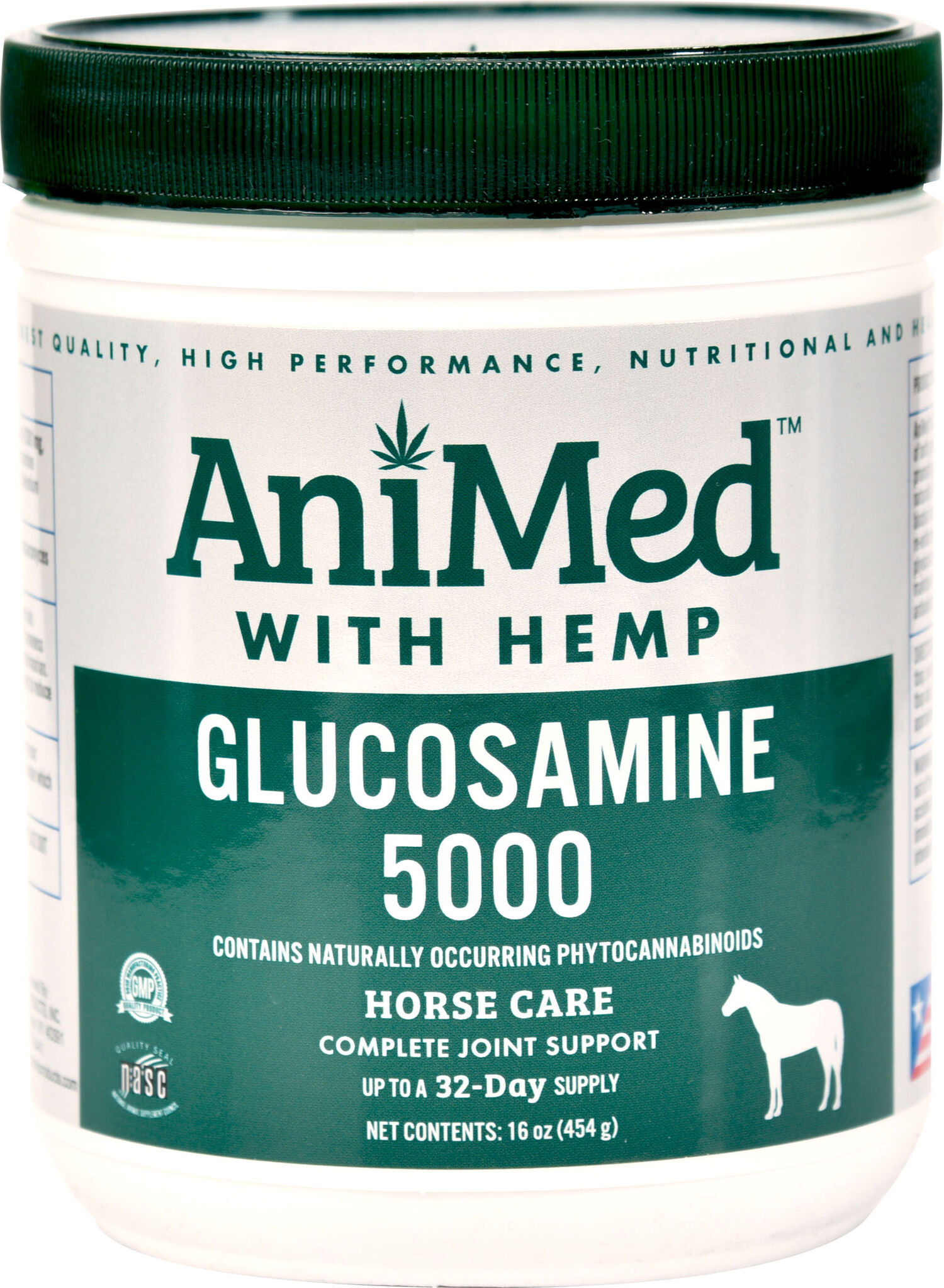 AniMed Glucosamine 5000 With Hemp, 1-Lb