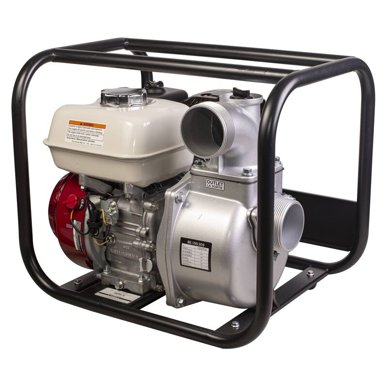 3-In Water Transfer Pump with Honda GX200 Engine