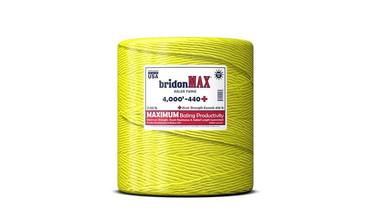 4000-Ft 440-Lb Single Ball Plastic Twine in Yellow