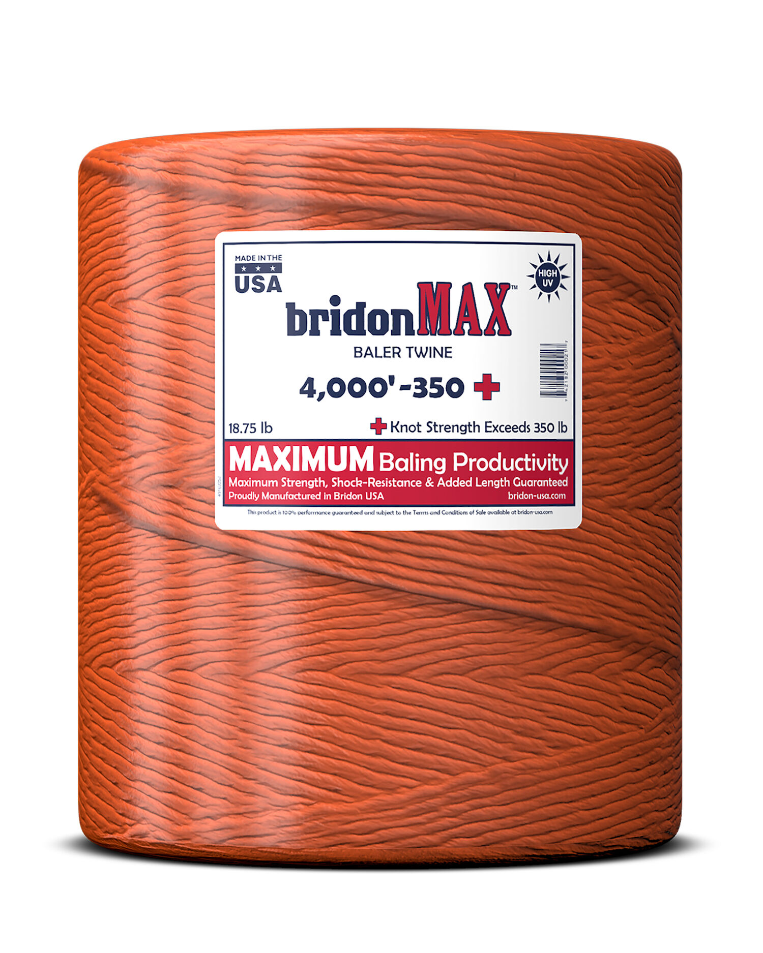 4000-Ft 350 Poly Baler Twine Single Spool