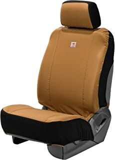 Carhartt Universal Fitted Nylon Duck Bucket Seat Cover in Brown