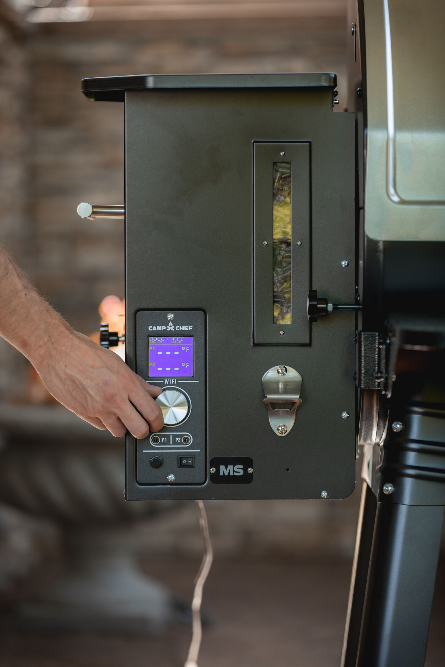 24-In Pellet Grill in Stainless Steel