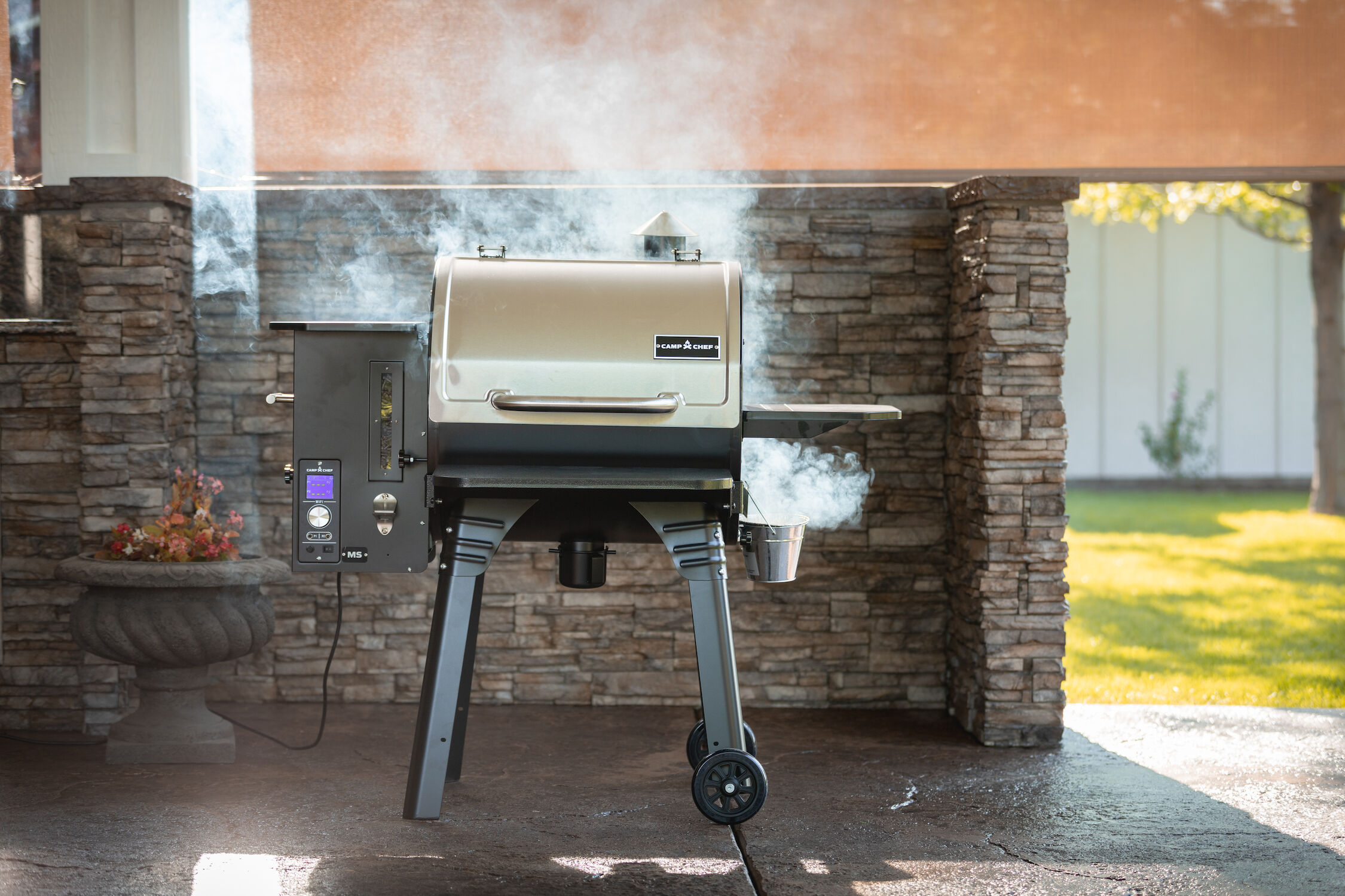 24-In Pellet Grill in Stainless Steel