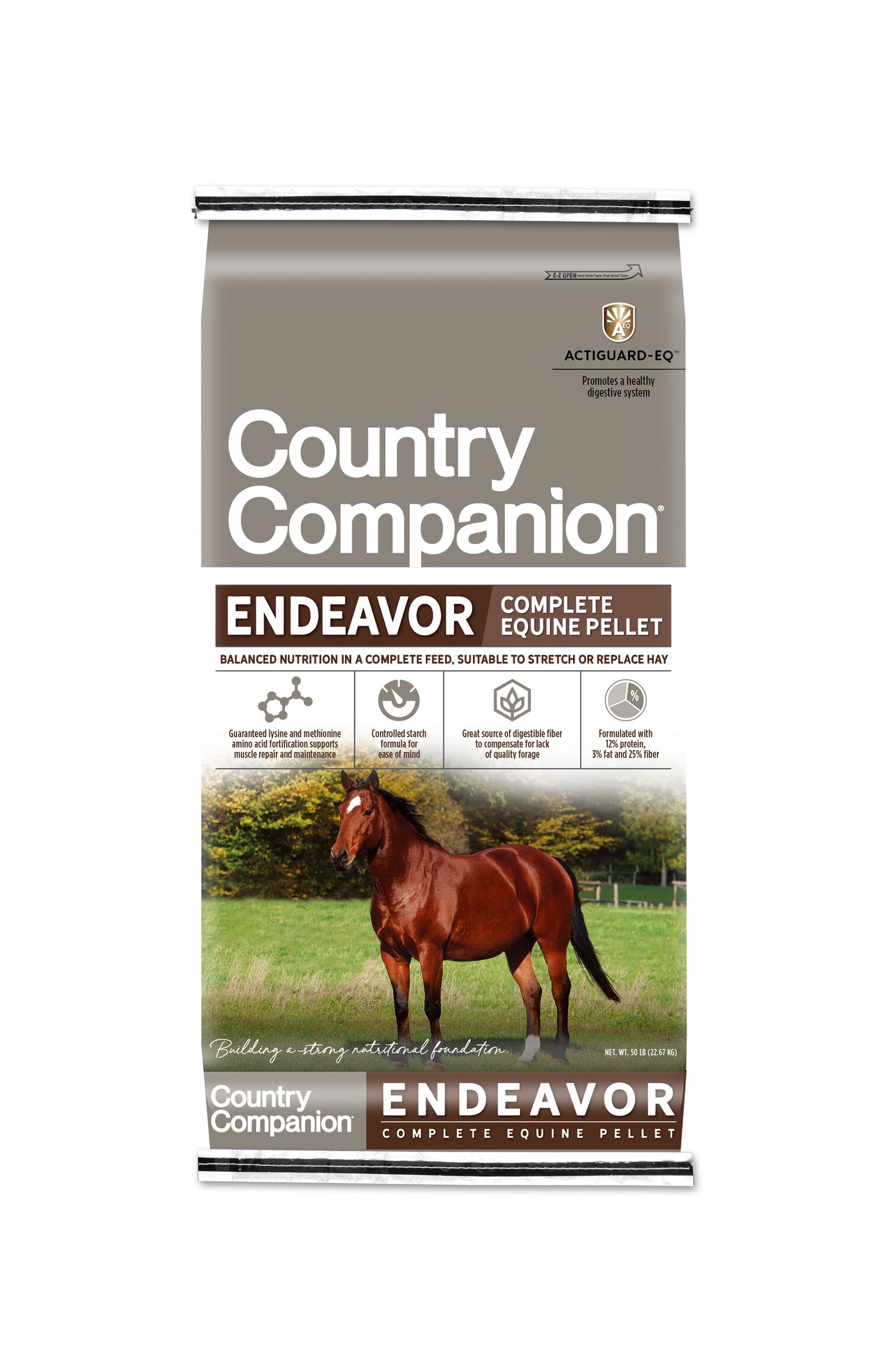 Country Companion Endeavor Complete Equine Pellet, 50-Lb