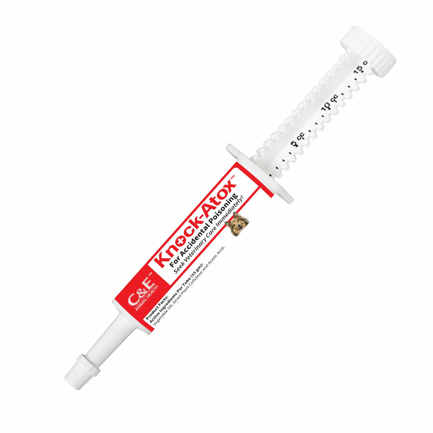 C&E Animal Health Knock-Atox for Dogs & Puppies, 15-Gm