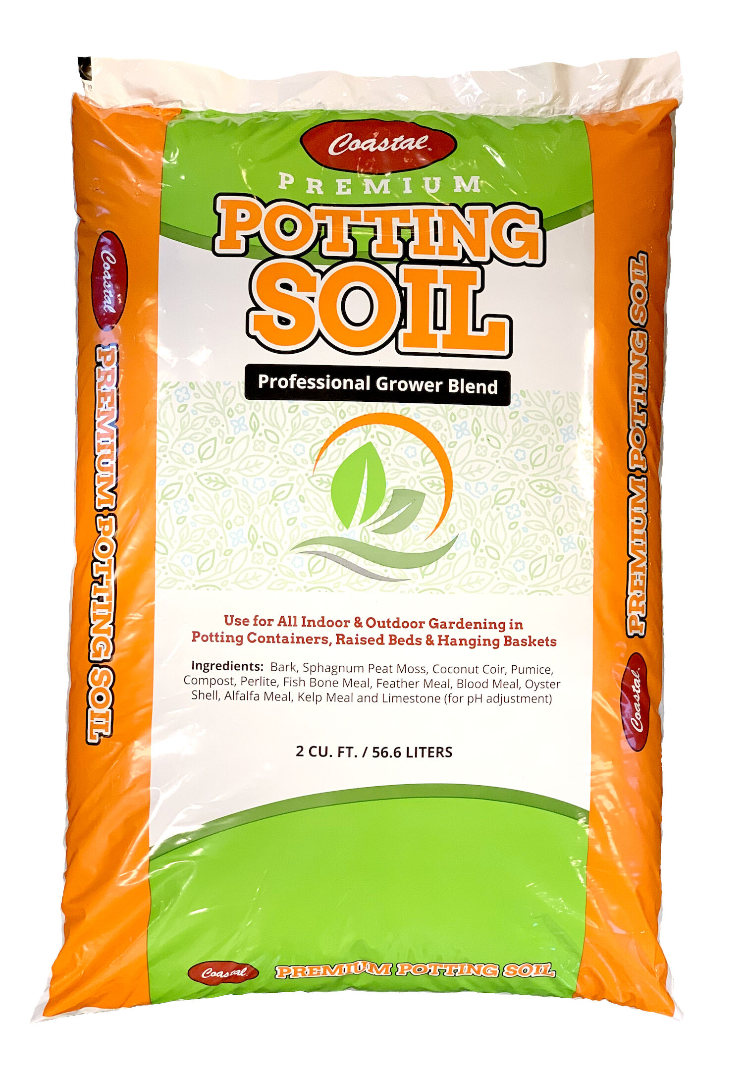 Coastal Premium Potting Soil, 2-cu ft Bag
